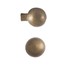 Dauby meubelknop - Pure PT-25 - ruw brons - 25 mm