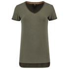 Tricorp T-Shirt V Hals Dames - Premium - 104006