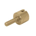 Gebr. Bodegraven indraaihulpstuk - 25x25mm - Ø 6 mm - verzinkt - 39009+barcode