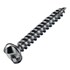 DX anti-inbraakschroef - 4.0x40mm - gegalvaniseerd - bolle kop