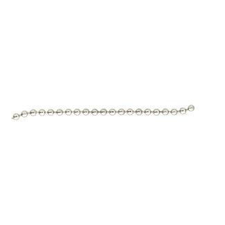 DX Kogelketting 2.4mm rol 50 mtr messing vernikkeld