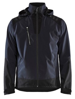 Blåkläder 4749 Softshell jack - blauw/zwart maat XS