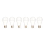 Bailey Ecopack LED lampen [6st] - A60 - E27 - 6W [42W] - 550lm - 840 - opal