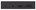 Formani LB535BI BASICS briefplaat met tochtborstel pvd gunmetal