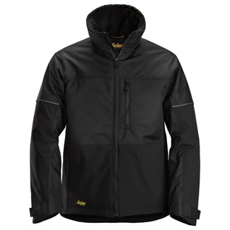 Snickers Workwear 1148 Winterjack zwart + hoodie grijs - maat L