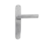 Dauby deurkruk op schild - Pure PH1930 / P40 - mat wit brons - blind