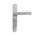 Dauby deurkruk op schild - Pure PH1930 / P40 - mat wit brons - blind