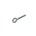 Gebr. Bodegraven schroefoog met draad - M6 - 40x10x5,2mm - verzinkt
