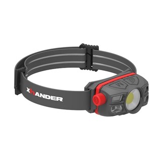 XHANDER LED Hoofdlamp kantelbaar-oplaadbaar 450 lumen - bereik tot 150 meter
