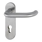 Hoppe AP-kruk-schild ovaal cilindergat 72 FS-138F/3331k f1