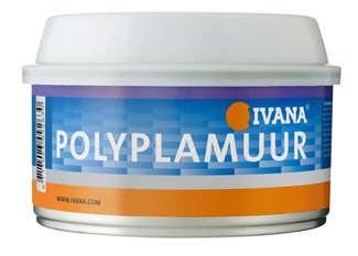 Ivana poly plamuur - met verharder - gebroken wit 770gr