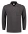 Tricorp polosweater Bi-Color - Workwear - 302001 - donkergrijs/zwart - maat L