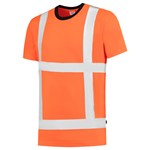 Tricorp 103005 T-shirt RWS Birdseye - fluor orange - maat 3XL