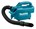 Makita accu autostofzuiger - CL121DZX - 12V Max - excl. accu en lader - inclusief 5 blaas- en zuigmonden en draagtas - in doos