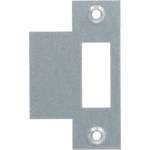 Nemef sluitplaat rechthoekig P1255/12/T Verzinkt - korte lip