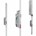 HMB Motortronic meerpuntssluiting SKG3 - doornmaat 55 mm - 1950x24mm - PC 72 - 500304