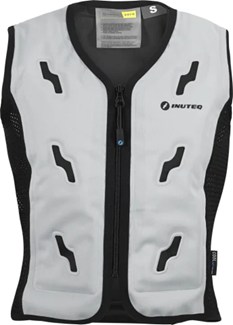 INUTEQ DRY BODYCOOL SMART-X koelvest zilver S