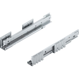 Blum MERIVOBOX 40kg  Corpusprofielset L+R, 350mm,  BLUMOTION/TIP-ON BLUMOTION  Kleur: verzinkt