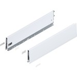 Blum MERIVOBOX zijkant K-hoogte, R+L, 450mm Kleur: zijdewit