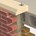 Gebr. Bodegraven muurplaatanker - met plaat 225mm excentrisch - M12x1000mm - verzinkt