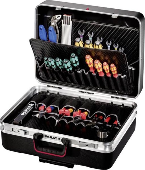 Koffer Classic 490x460x250 rolbaar cijferslot 489.550.171 ⋆ Parat Gereedschapskoffers