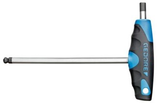 GEDORE haakse stiftsleutel - met 2C-T-greep - 2.5mm