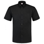 Tricorp werkhemd - Casual - korte mouw - basis - zwart - M - 701003