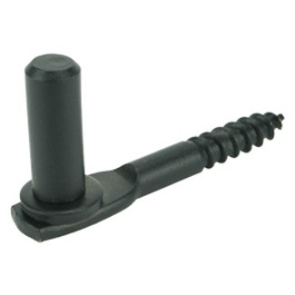 Gebr. Bodegraven inschroefduim pen Ø16 - Ø 16x43mm - zwart - 41772+barcode