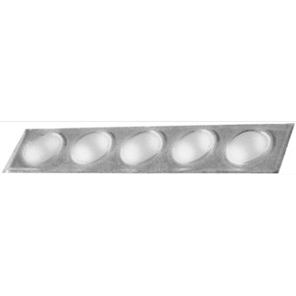 Deurdemper zelfklevend transparant 8x1.6mm (100)