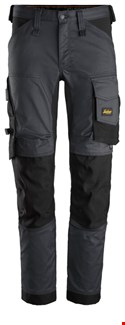 Snickers Workwear 6341 Werkbroek grijs/zwart - maat 50