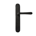 Dauby deurkruk op schild - Pure PHL"L+L" / P40 - verouderd ijzer zwart - blind