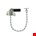 DX stormketting 60 cm - extra zware deur - met drukveer - DV850B