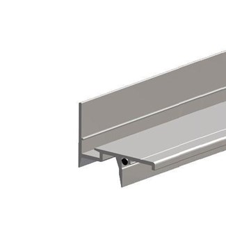 Ellen beglazingsprofiel - BS-20 - 5000 mm - geanodiseerd aluminium