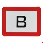 tekstplaatje met rand 210x150 mm B 501260