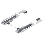 blum TIP-ON BLUMOTION set eenheid L+R, 35-65kg, voor TANDEMBOX NL 450-650mm, inclusief meenemers en koppelstuk voor synchronisering Kleur: zwart