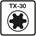 Dynaplus constructieschroef [100x] - VZ - platkop - TX-30 - 6.0x100/55mm