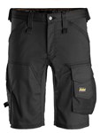 Snickers Workwear stretch korte broek - 6143 - zwart - maat 62