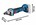 Bosch rechte slijpmachine - GGS 18V-20 - 18V - excl. accu en lader - in L-BOXX