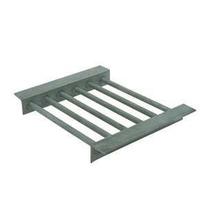 Gebr. Bodegraven putrooster - 330x330mm - verzinkt