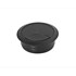 Kabeldoorvoer 2-delig 60mm zwart