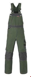 HAVEP amerikaanse overall/bretelbroek - Attitude - 20195 - Bosbouwgroen/Antraciet - maat 52