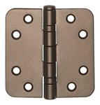 Formani BASICS LBSA8989 kogellagerscharnier afgeronde hoek - 89x89mm Brons