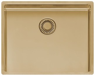 Reginox New York 5040 R10 vlak+onderbouw Comfort spoelbak - Gold