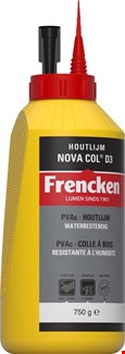 Frencken houtlijm - NOVA COL - D3 - 750 ml flacon