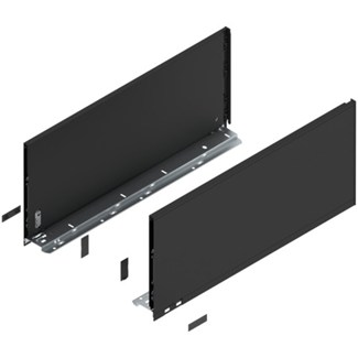 blum LEGRABOX zijkant L+R  F-hoogte, 550mm Kleur: carbon zwart
