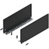 blum LEGRABOX zijkant L+R  F-hoogte, 550mm Kleur: carbon zwart