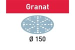 Festool 150mm schuurschijven (50x) - Granat - korrel 60 - 575161