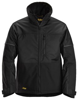 Snickers Workwear winterjas - 1148 - zwart / zwart - XXL