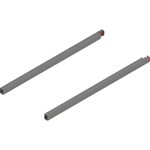 Blum Reling L+R  voor MERIVOBOX, 450mm  Kleur: Indium grijs
