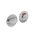 Intersteel toilet-/badkamersluiting met plat rond rozet - Ø 50 mm - 8 mm stift - RVS geborsteld